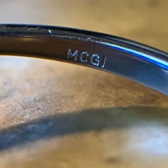 London Blue Topaz Sleeping Beauty Turquoise Sterling Silver Ring Size 9 - Picture 7 of 10